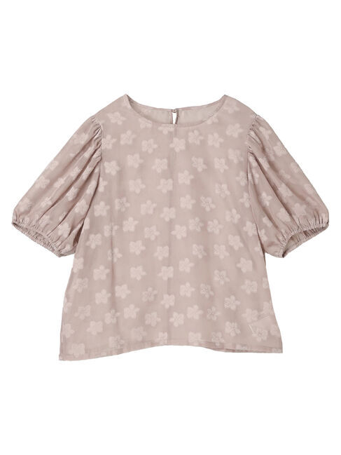 Green Parks「・ELENCARE　DUE　フラワージャカードブラウス」|シャツ・ブラウス|