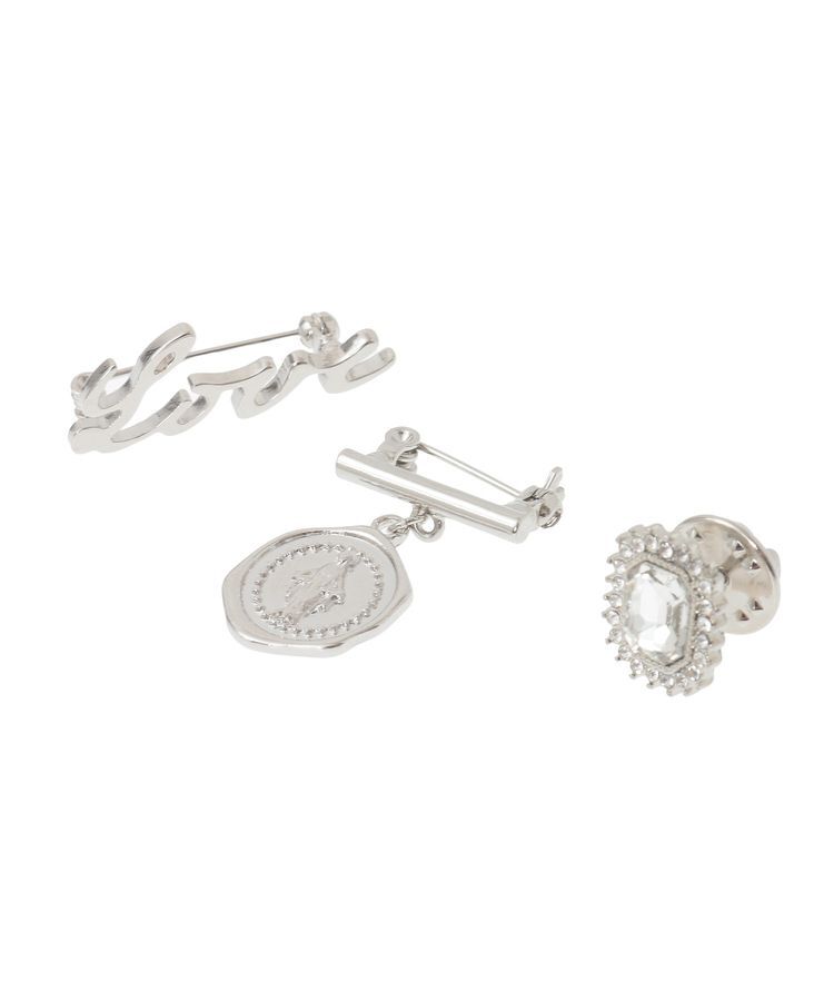 armonia「every walk.モチーフミックスブローチピンSET」|その他|Silver