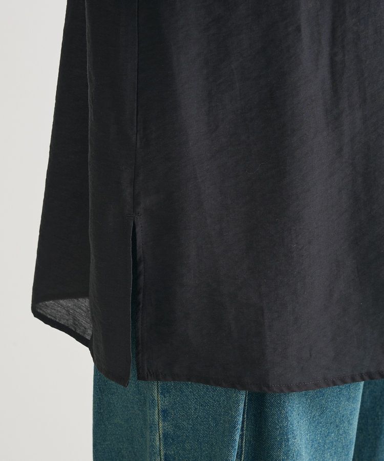 Green Parks「フリルカラーリボンブラウス」|シャツ・ブラウス|