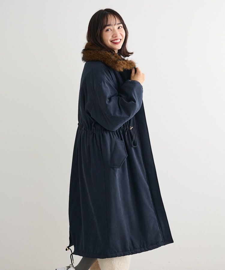 Green Parks「・ELENCARE DUE 中綿モッズコート」|その他|Navy