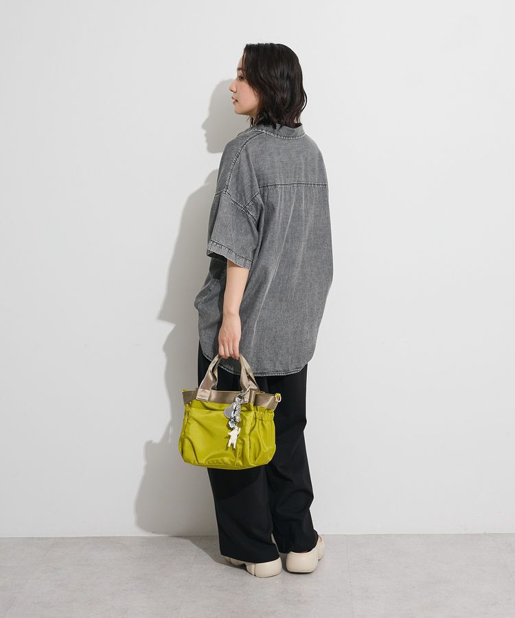 Green Parks「半袖シアーデニムシャツ」|シャツ・ブラウス|