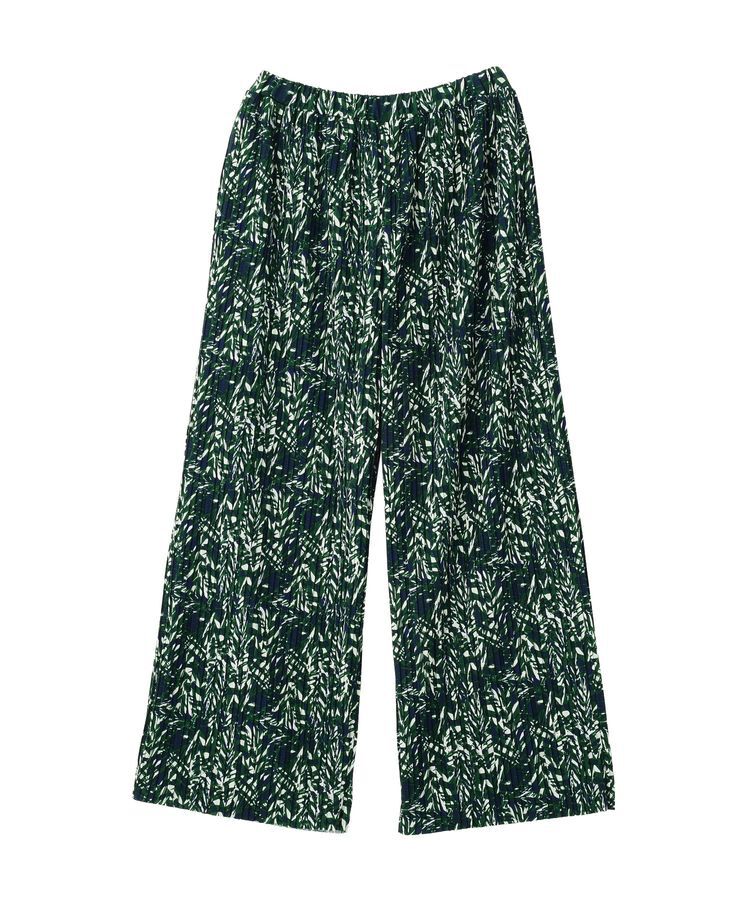 Green Parks「セルフカットプリーツ柄パンツ」|その他|