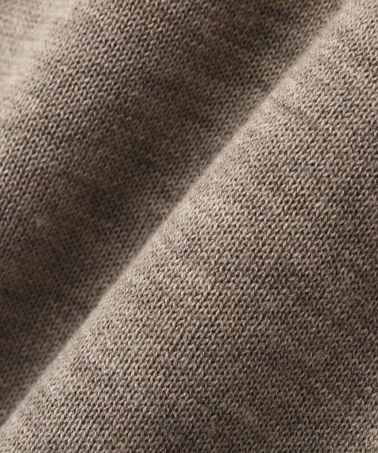 YECCA VECCA「裾ラメMIXラウンドヘムニット」|ニット・セーター|