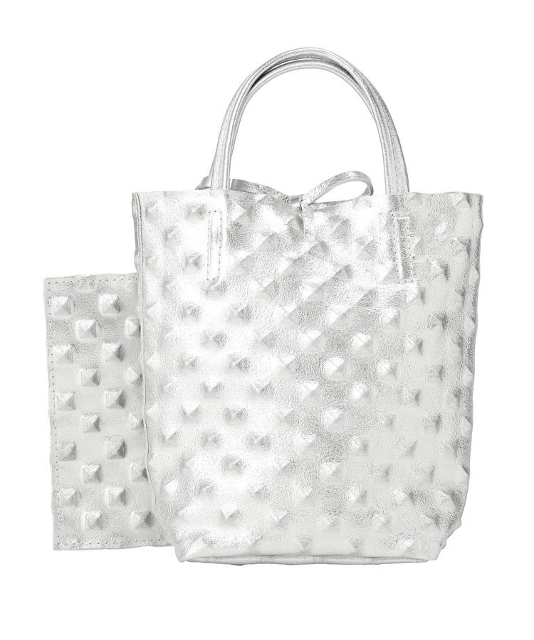 YECCA VECCA「【MILLELA FIRENZE】エンボスメタリックトート」|トートバッグ|