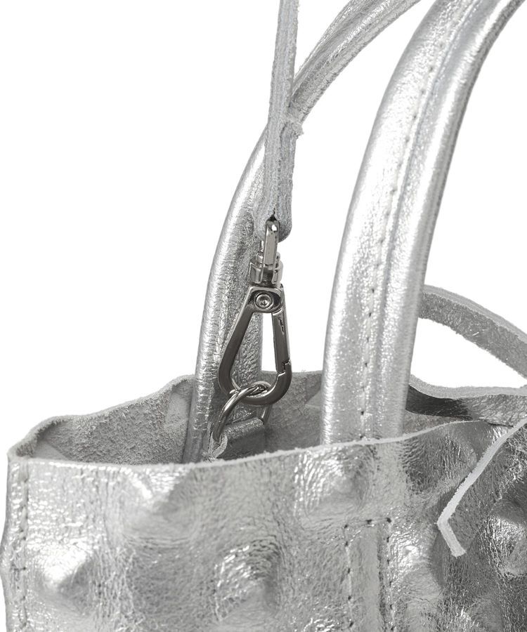 YECCA VECCA「【MILLELA FIRENZE】エンボスメタリックトート」|トートバッグ|