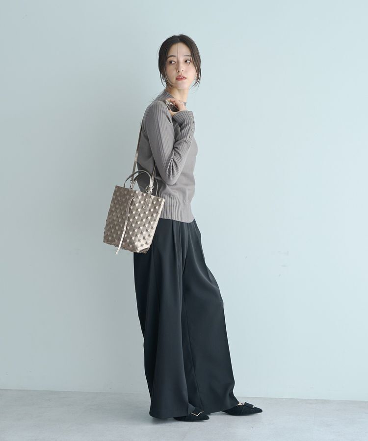 YECCA VECCA「【MILLELA FIRENZE】エンボスメタリックトート」|トートバッグ|