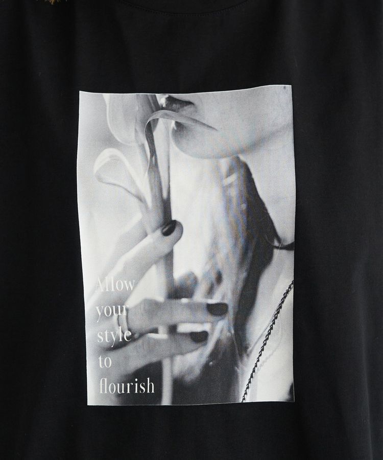 YECCA VECCA「【UVカット】フォトプリントTee」|Tシャツ・カットソー|