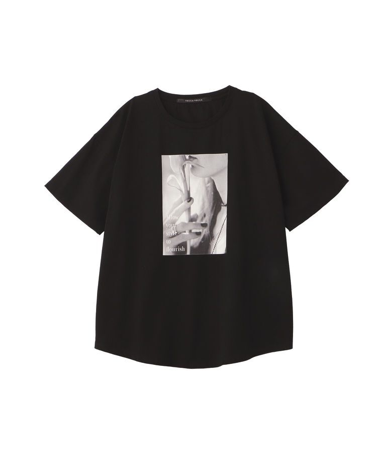 YECCA VECCA「【UVカット】フォトプリントTee」|Tシャツ・カットソー|