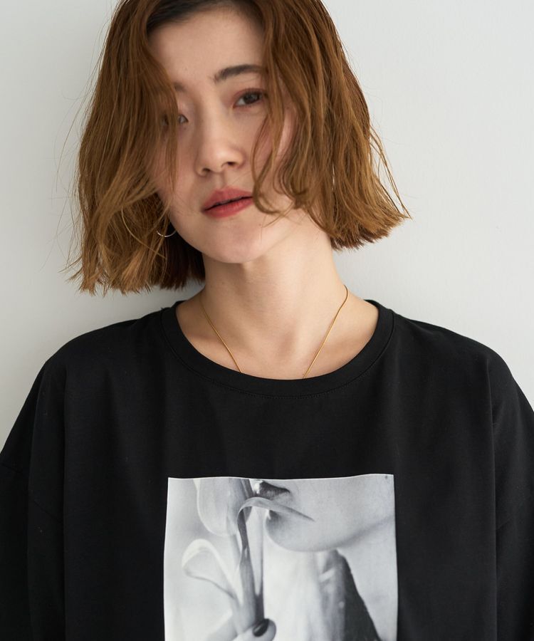 YECCA VECCA「【UVカット】フォトプリントTee」|Tシャツ・カットソー|