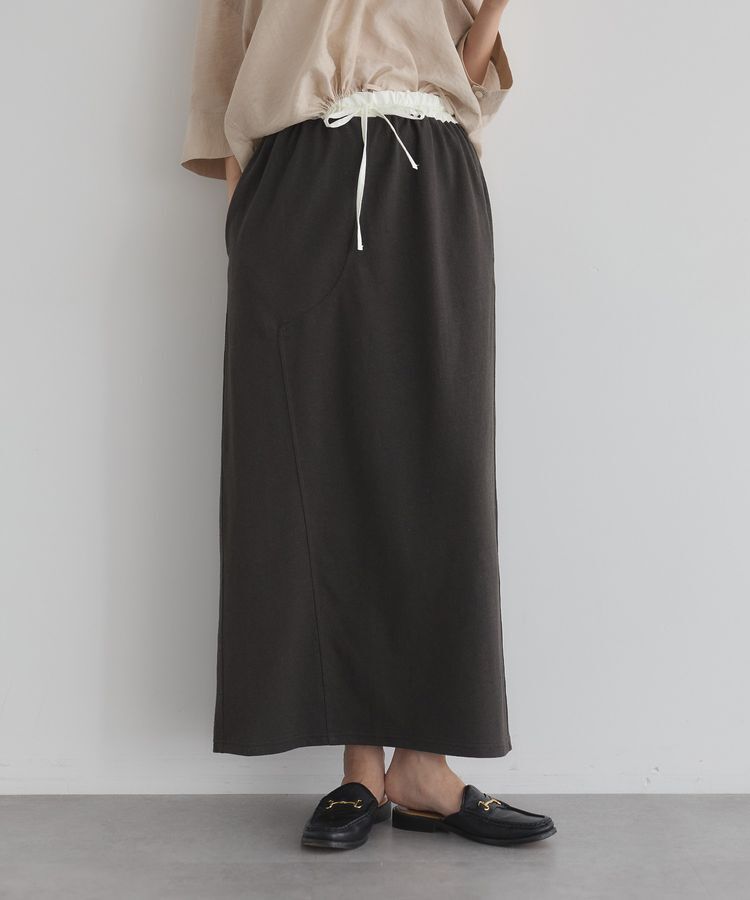 GARAGE OF GOOD CLOTHING「【日本製】クロッチデザインロングスカート」|タイト|