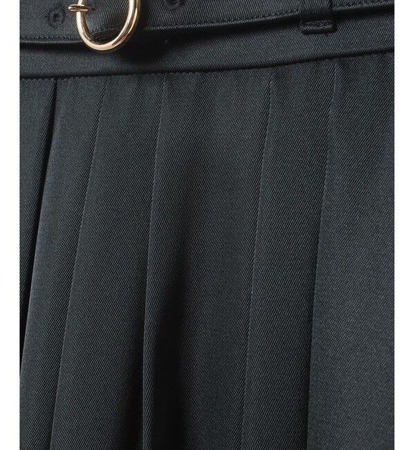 LOULOU WILLOUGHBY「【LOULOU WILLOUGHBY】ブライトツイルタックスカート」|スカート|