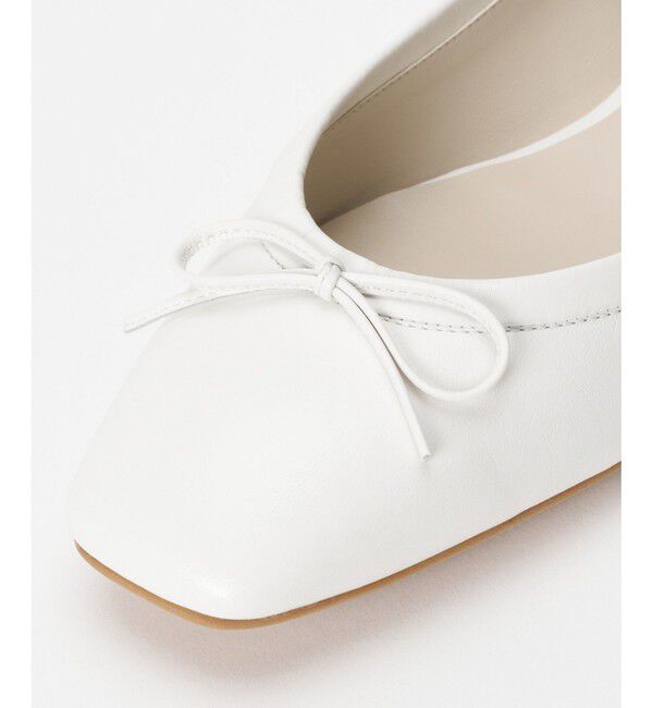 allureville「スクエアトゥバレエフラット」|パンプス|