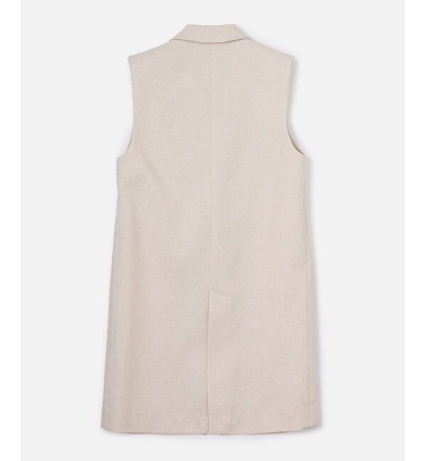 allureville「マットクロススリーブレスジャケット」|ダウンベスト・ベスト|