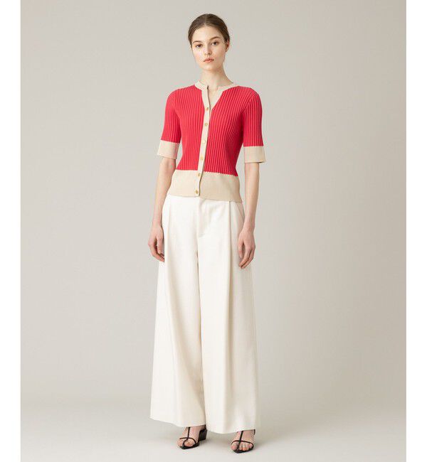 LOULOU WILLOUGHBY「【LOULOU WILLOUGHBY】トリッカーオックスワイドパンツ」|チノ|