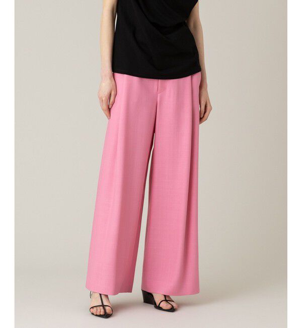 LOULOU WILLOUGHBY「【LOULOU WILLOUGHBY】トリッカーオックスワイドパンツ」|チノ|