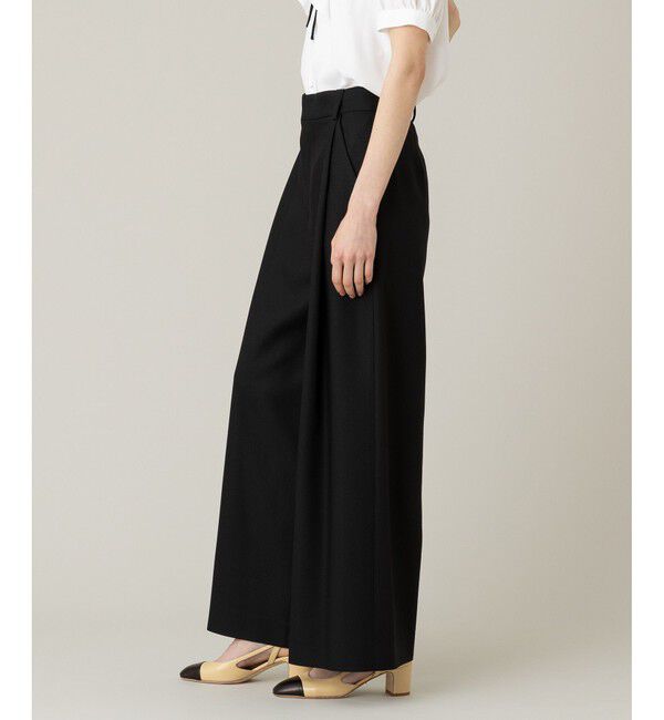 LOULOU WILLOUGHBY「【LOULOU WILLOUGHBY】トリッカーオックスワイドパンツ」|チノ|