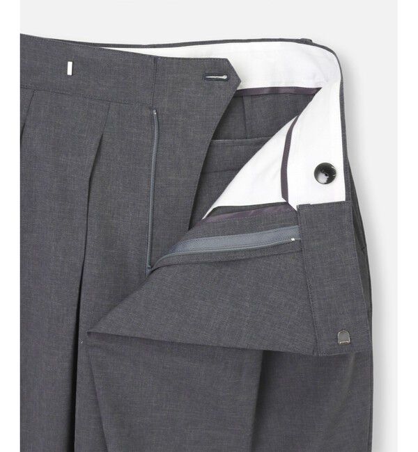 allureville「【セットアップ対応可能】トロピカルアシメタックパンツ」|チノ|