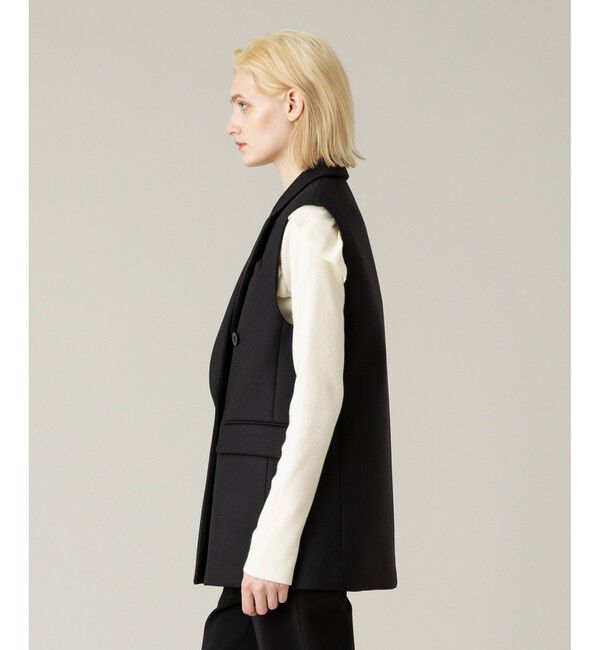 LOULOU WILLOUGHBY「【LOULOU WILLOUGHBY】ボンディングジレ」|ベスト・ジレ|