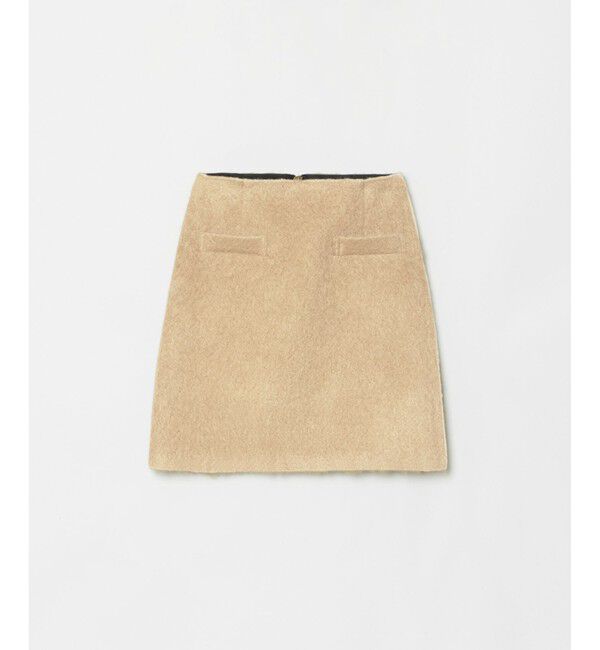 allureville「モヘヤシャギーミニスカート」|スカート|