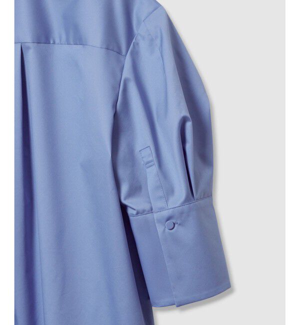 allureville「コットン混ストレッチブロードシャツ」|シャツ・ブラウス|