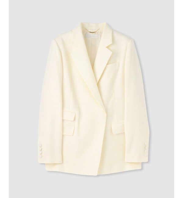 allureville「ウールサキソニーフラップポケットジャケット」|その他|