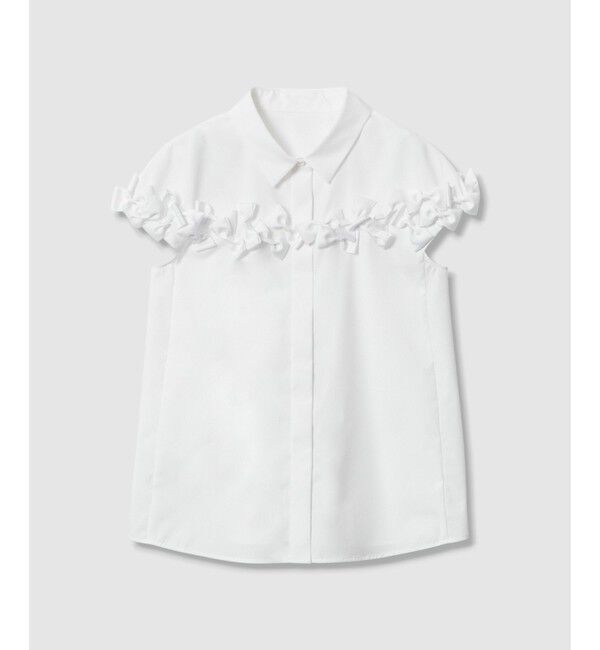 LOULOU WILLOUGHBY「【LOULOU WILLOUGHBY】メニーリボンシャツ」|シャツ・ブラウス|