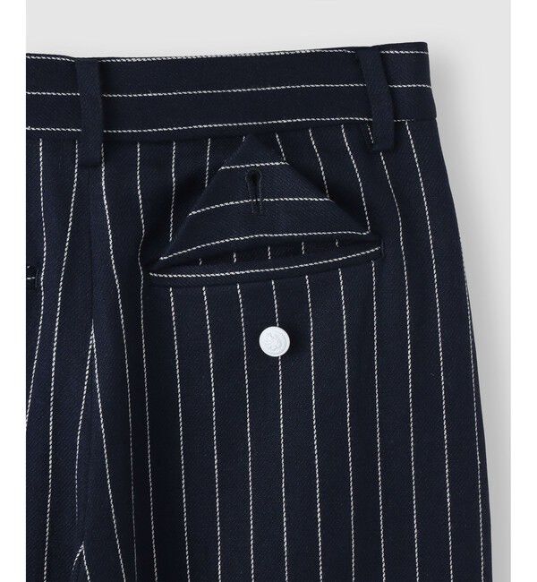 allureville「リオペルリネンストライプパンツ」|チノ|