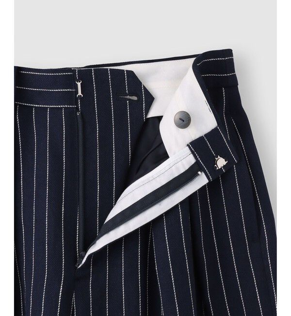 allureville「リオペルリネンストライプパンツ」|チノ|