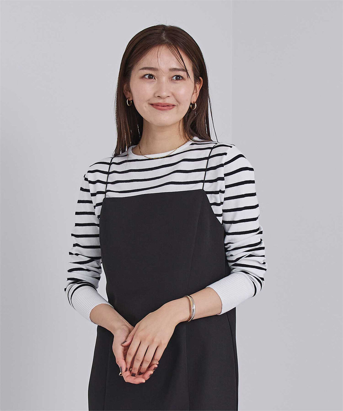 ur's「カシミヤタッチクルーネックニットトップス」|ニット・セーター|