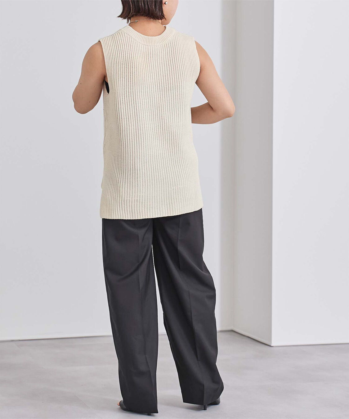 ur's「ローゲージニットベスト」|ニット・セーター|