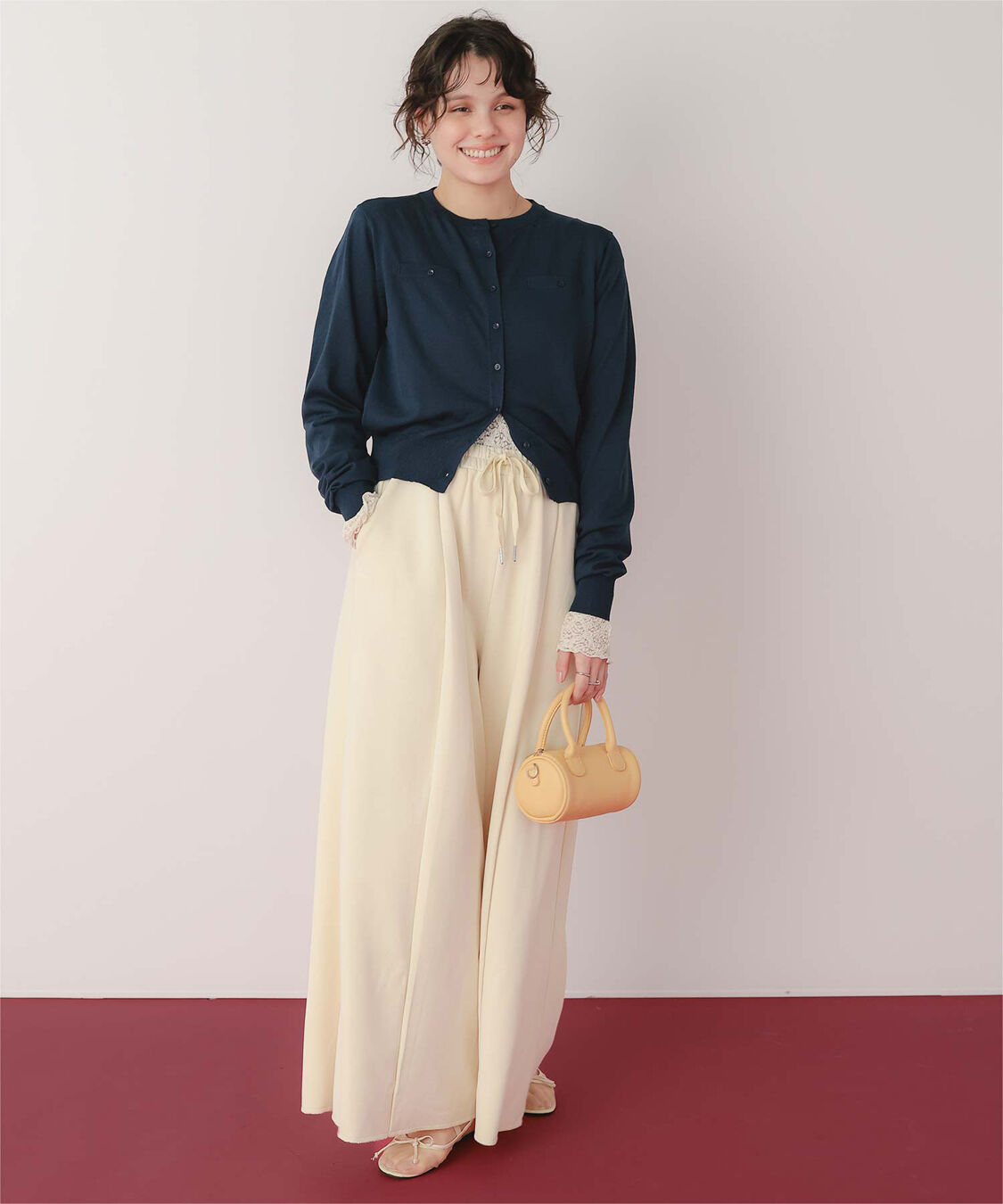 titivate「UVケアコンパクトニットカーディガン」|ニット・セーター|