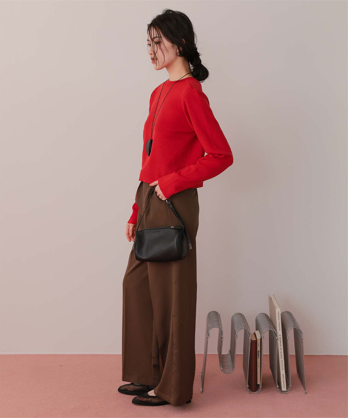 titivate「クリア釦UVケアニットカーディガン」|カーディガン|