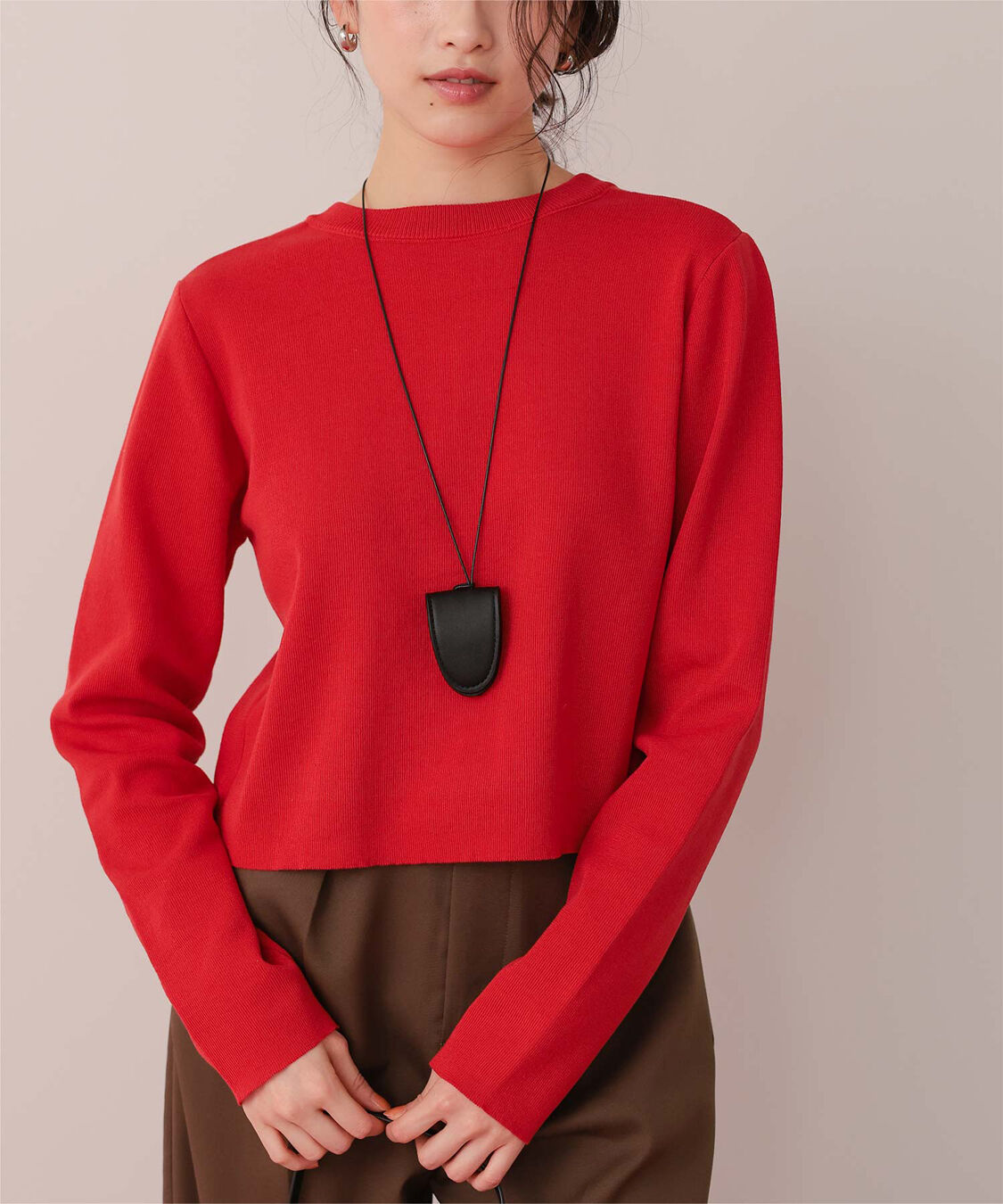 titivate「クリア釦UVケアニットカーディガン」|カーディガン|