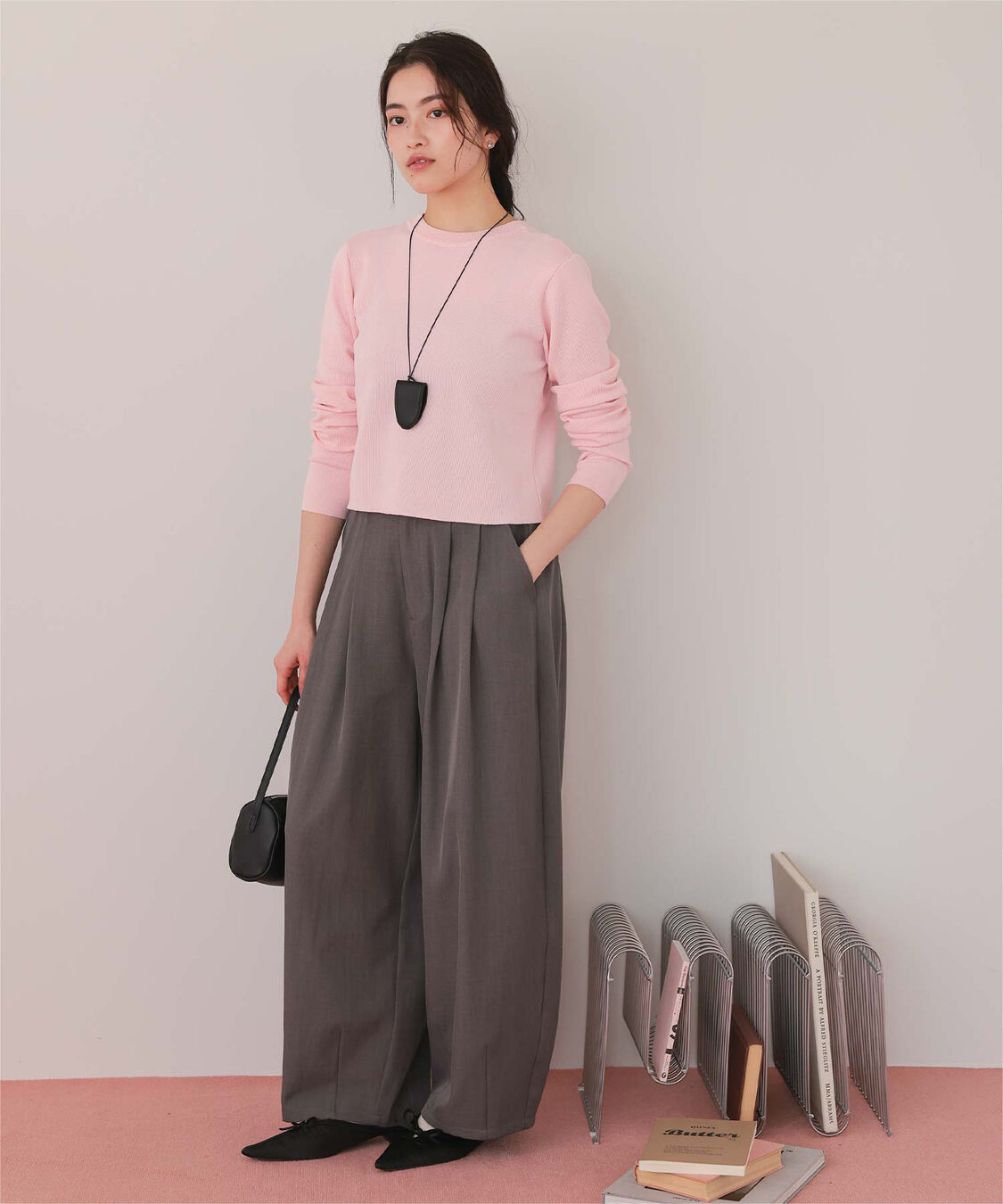 titivate「クリア釦UVケアニットカーディガン」|カーディガン|