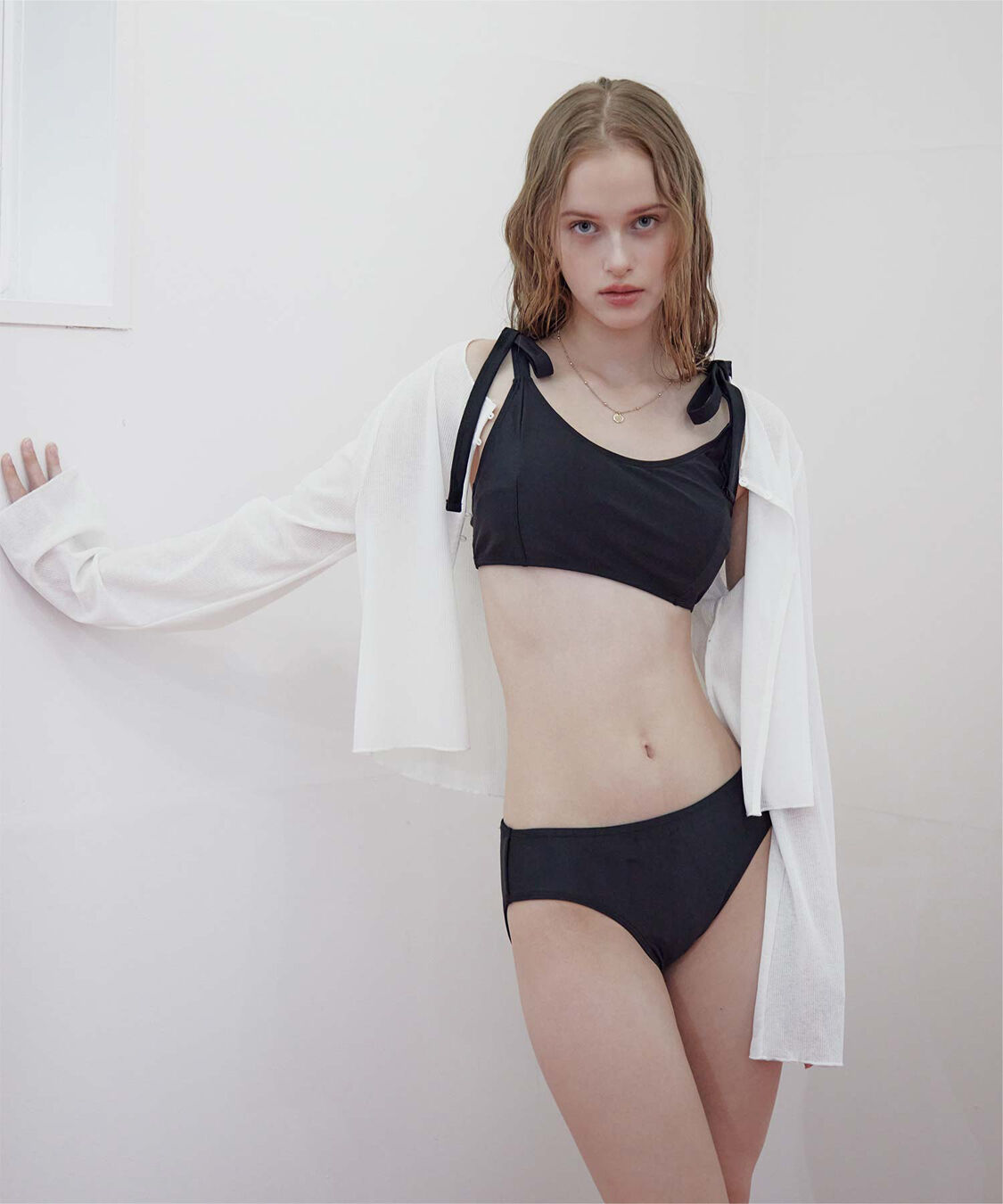 SEA DRESS「シアーショート丈トップス/ラッシュガード」|ビキニトップス|