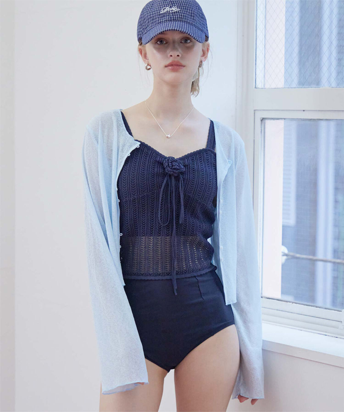 SEA DRESS「シアーショート丈トップス/ラッシュガード」|ビキニトップス|