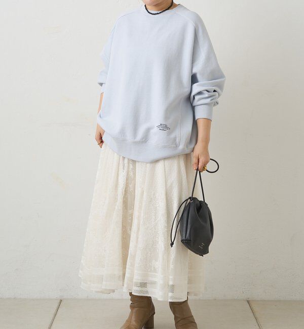  「【手洗い可能】成形レース スカート」|スカート|