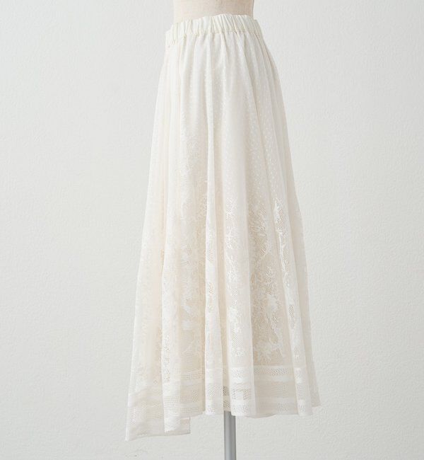  「【手洗い可能】成形レース スカート」|スカート|