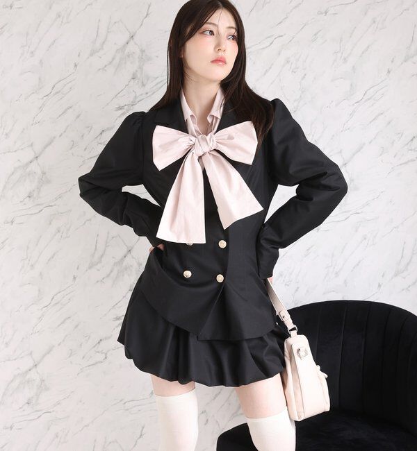  「【SMサイズ展開あり】バルーンミニスカート」|スカート|