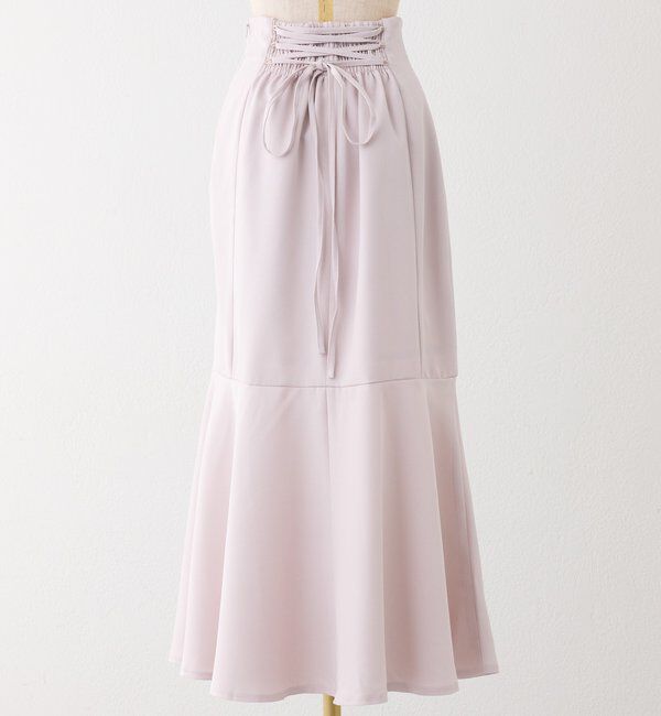  「バックレースアップマーメイドスカート」|スカート|