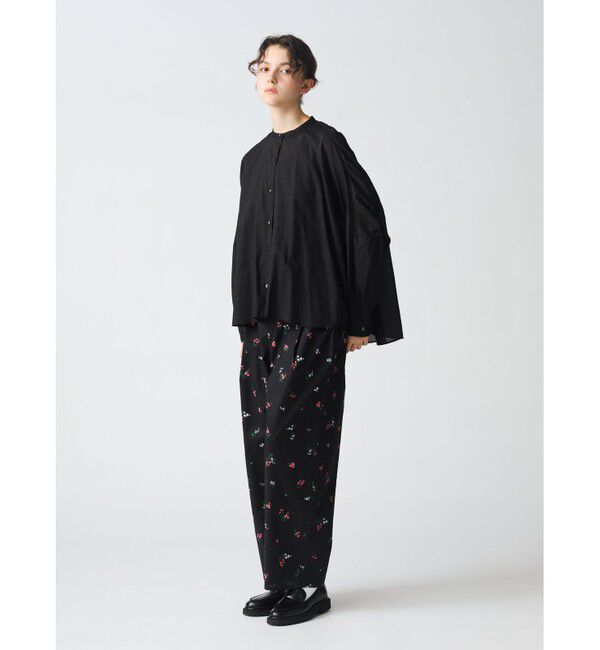 mizuiro ind「mizuiro ind スモールフラワープリントパンツ」|その他|