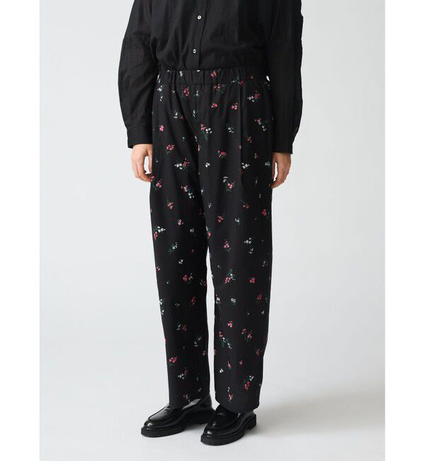 mizuiro ind「mizuiro ind スモールフラワープリントパンツ」|その他|