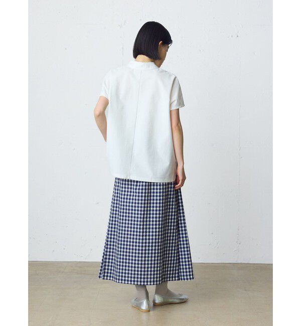 MidiUmi「MidiUmi ポロノースリーブプルオーバー」|Tシャツ・カットソー|