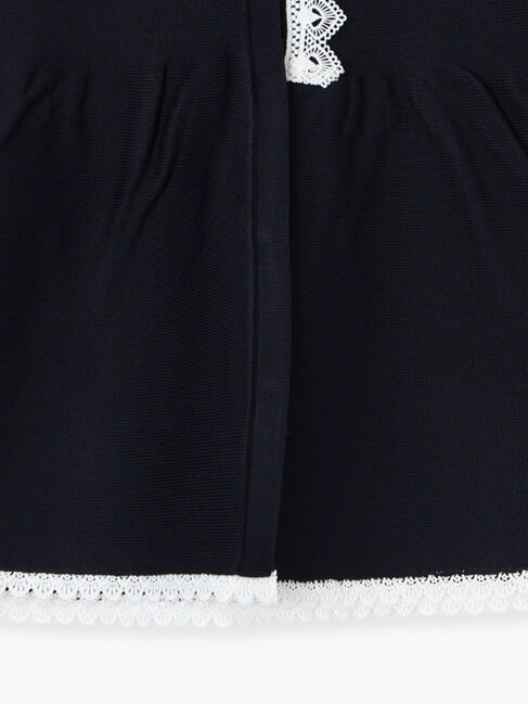 Te chichi「レースペプラムベスト」|ダウンベスト・ベスト|