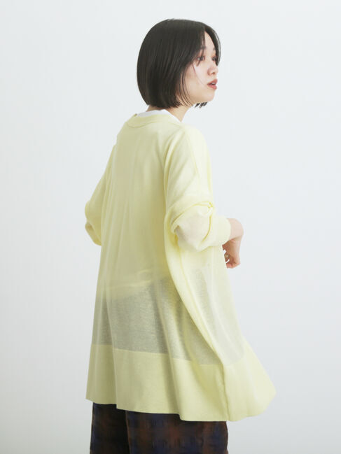 sm2rhythm「シアーロングカーディガン」|カーディガン|