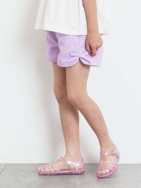 Samansa Mos2 Lagom「水陸両用ドットプリントショートパンツ」|その他|ラベンダー