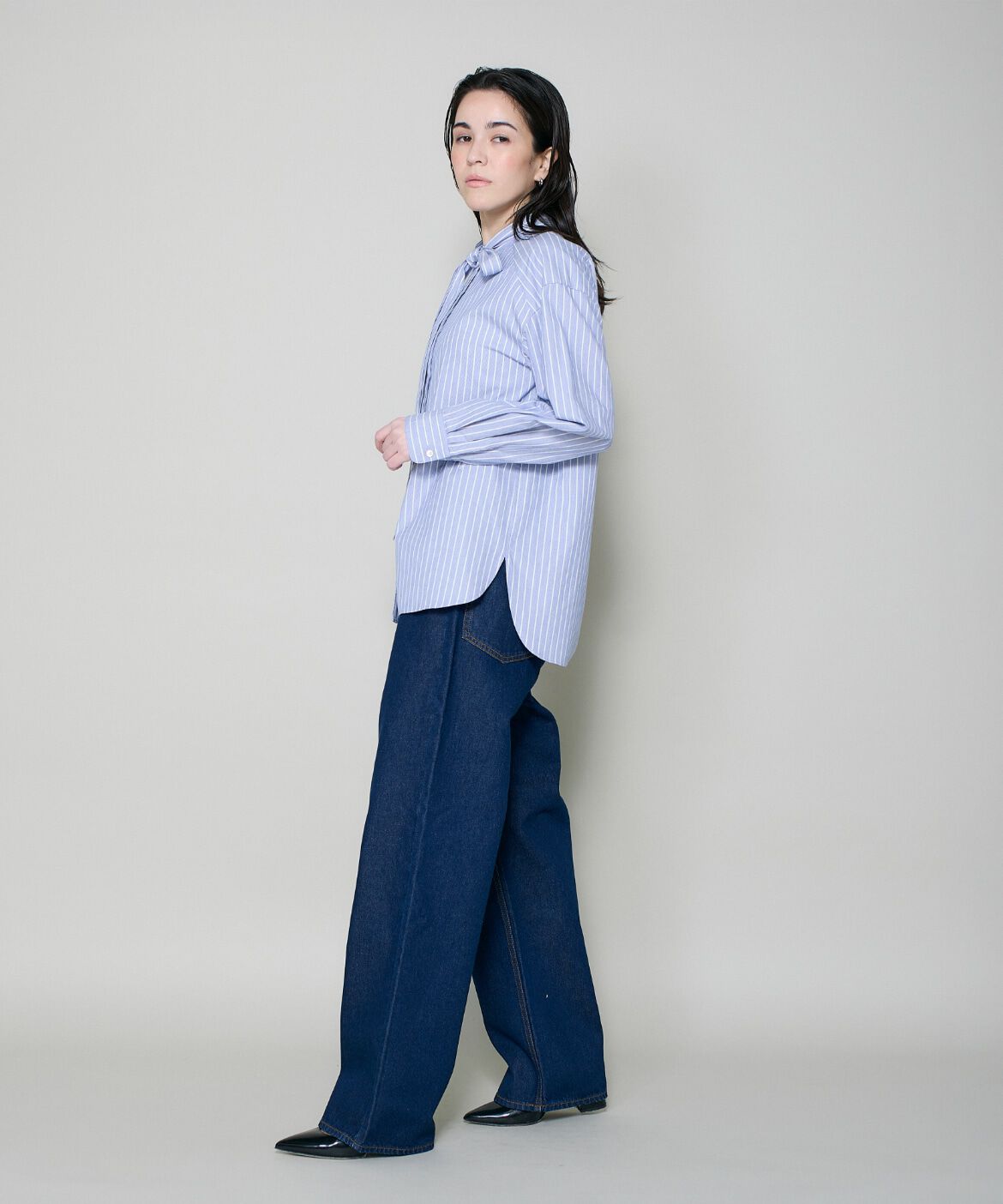 DAY by DAY it&rsquo;s international「ボウタイ付きオックスシャツブラウス」|シャツ・ブラウス|