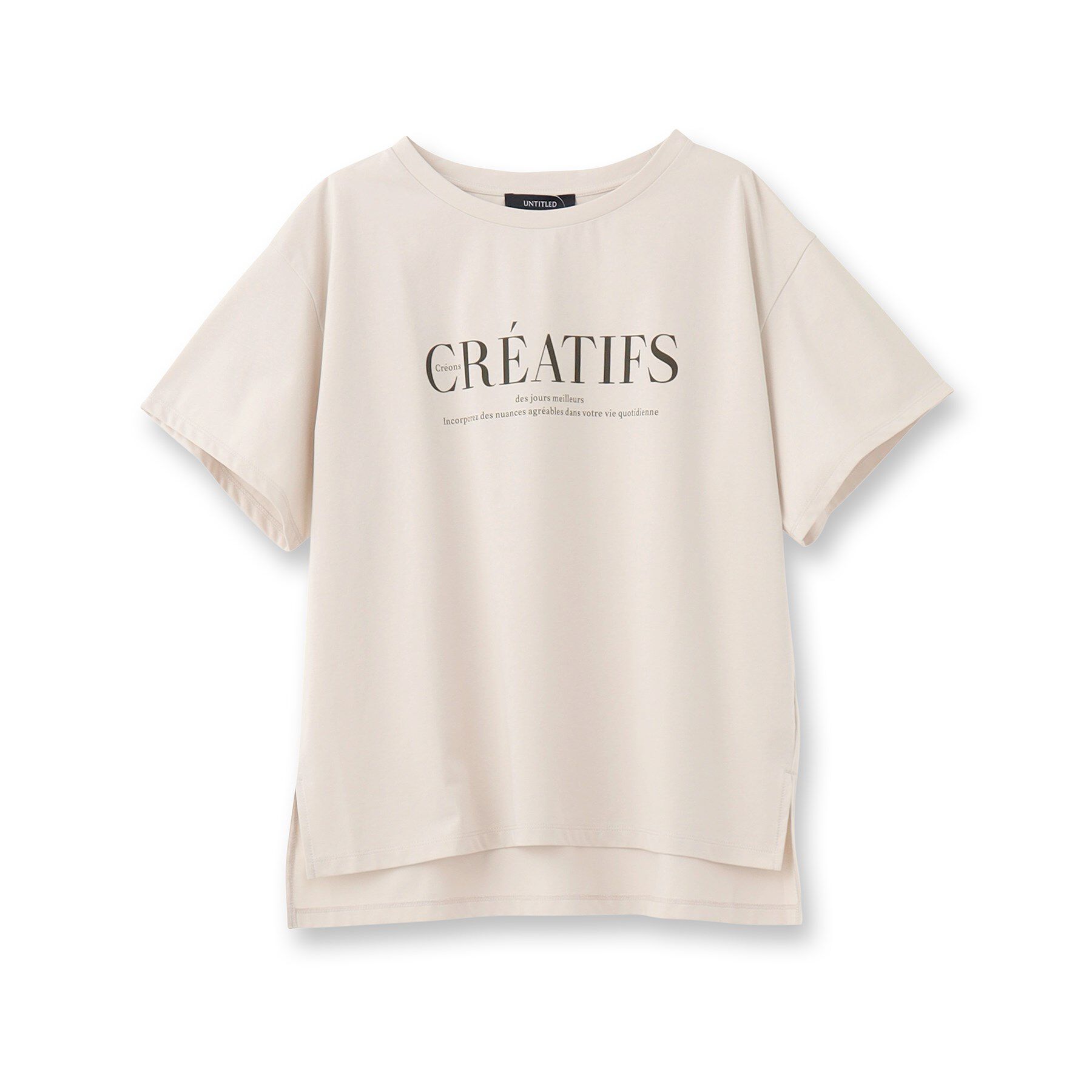 UNTITLED「ロゴTシャツ」|Tシャツ・カットソー|