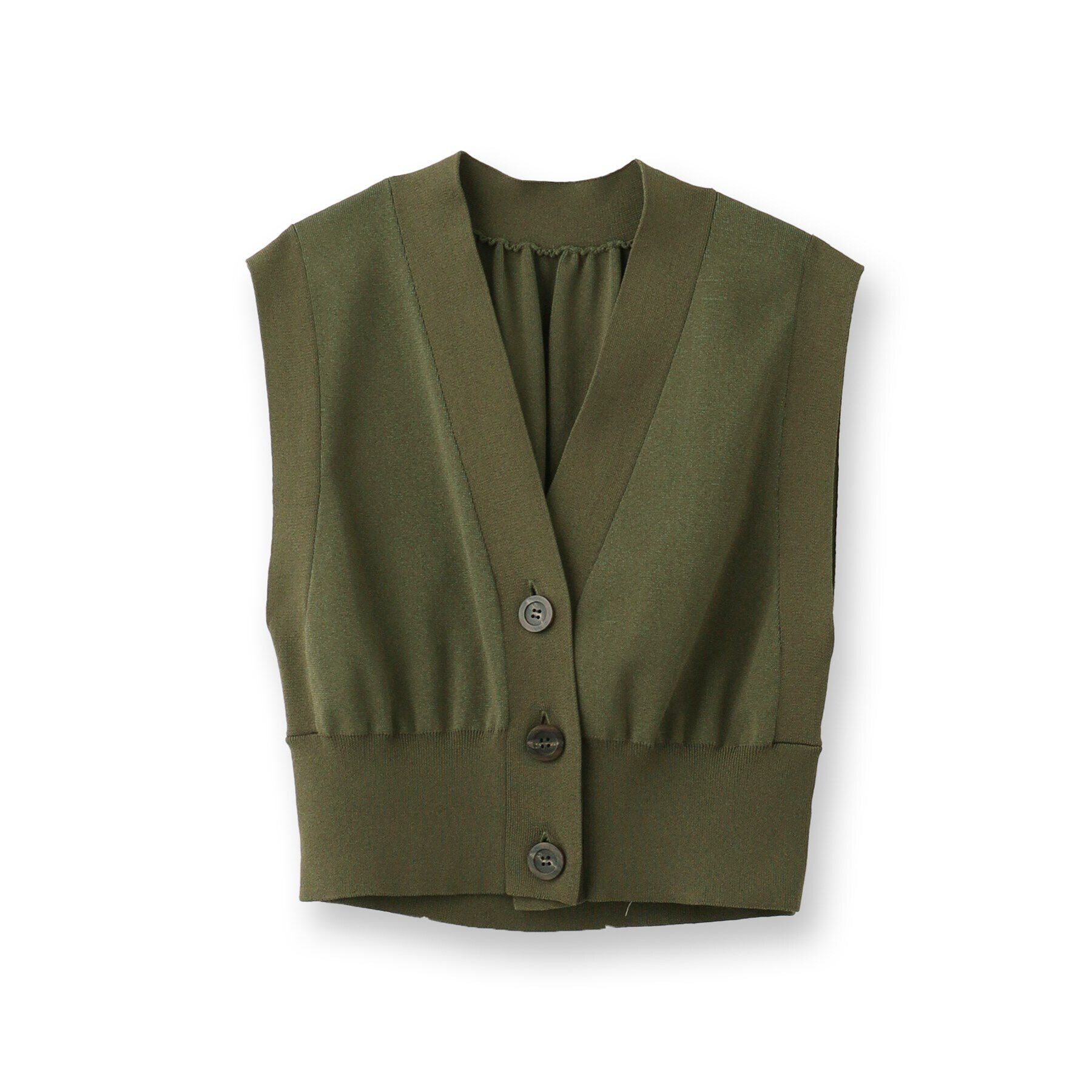 UNTITLED「【セットアップ可能】コンパクトニットベスト」|ニット・セーター|