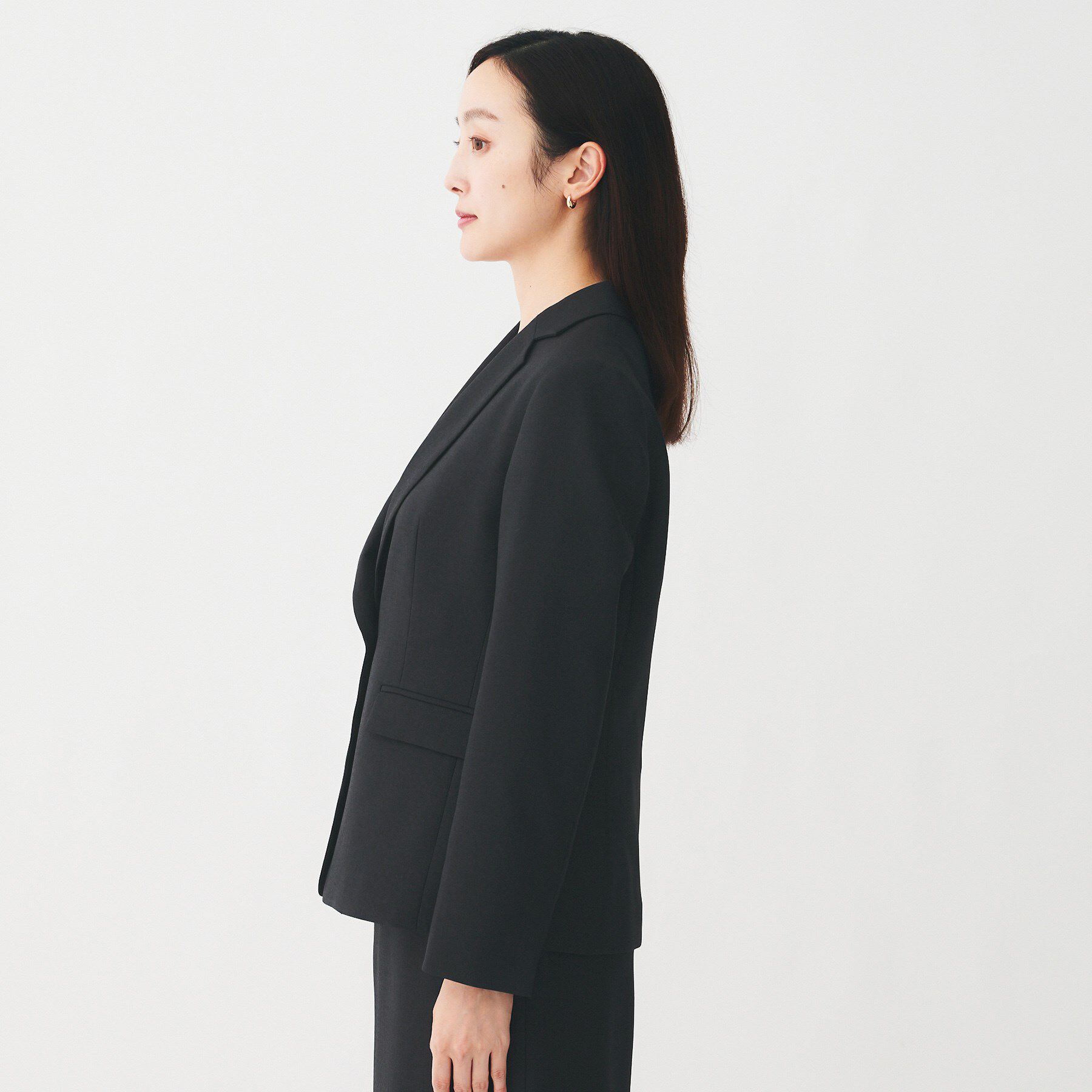 UNTITLED「【洗える/お仕事スーツ】ドライメランジ テーラードジャケット」|テーラードジャケット|
